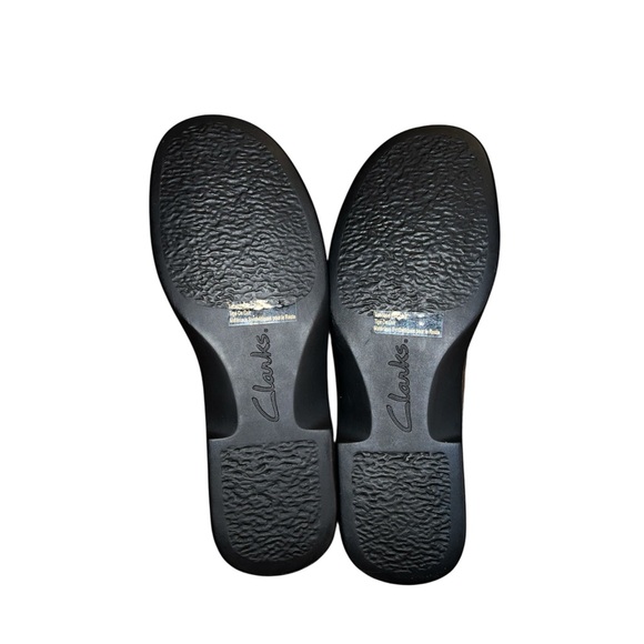 Clarks Women's Rich Brown Leather Mules - Picture 6 of 7